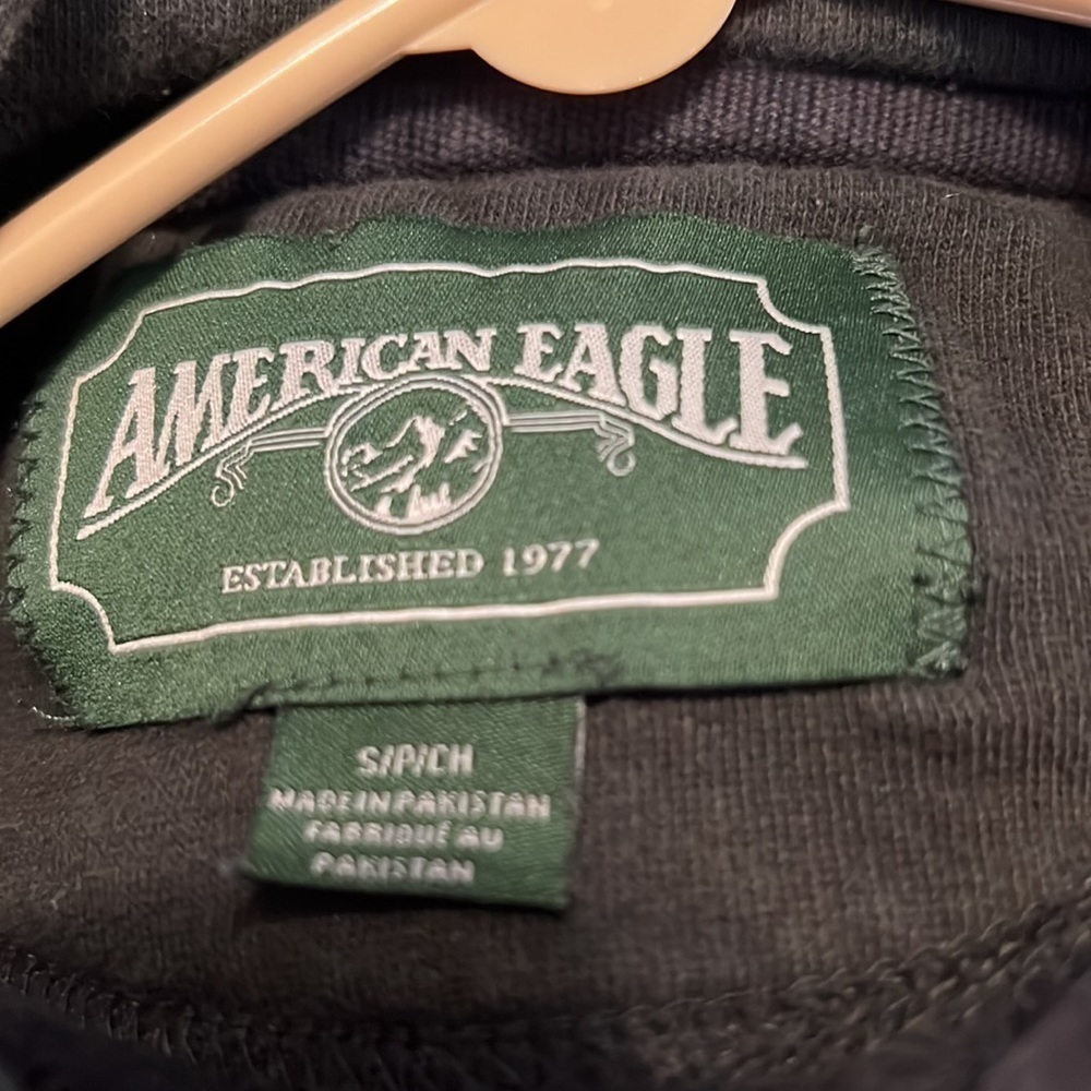 AMERICAN EAGLE pullover hooded sweatshirt small - Picture 6 of 10
